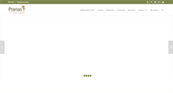 Desktop Screenshot of pranaschile.org
